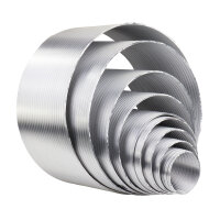 Flexibles Aluflexrohr Ø 250 mm, Länge 1000 mm bis 250 °C