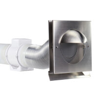Flexibles Aluflexrohr Ø 250 mm, Länge 1000 mm bis 250 °C