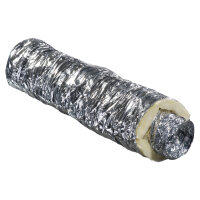 Luftleitung gedämmt Ø 125 mm, Länge 5000 mm bis 140 °C