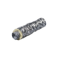 Luftleitung gedämmt Ø 125 mm, Länge 5000 mm bis 140 °C