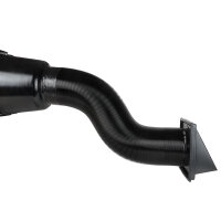 Flexibles Rundrohr Dalap ALUDAP D, schwarz, bis 200°C, Ø 100 mm, Länge 3000 mm