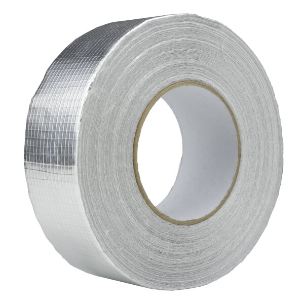 Aluminiumklebeband bis 90 °C verstärkt, 50 m