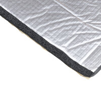Selbstklebende Wärmedämmung Dalap DFLEX 20 mit ALU-Folie, Stärke 20 mm, 1,5 m²