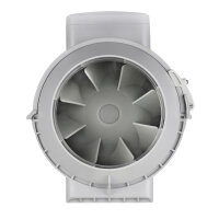 Rohrventilator zweistufig, mit Schalter Dalap AP PROFI Ø 125 mm