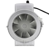 Professioneller Rohrventilator mit Temperatur- und Drehzahlregelung Ø 150 mm