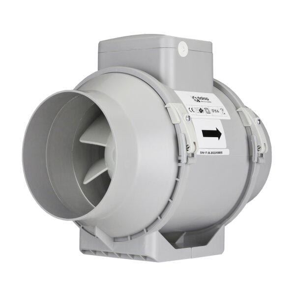 Professioneller Rohrventilator mit Nachlauf Ø 150 mm