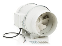 150 mm Kanalventilator, Zweistufenmotor, 410 m³/h, 44 W