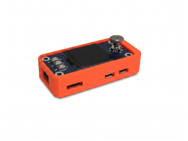Seedsigner zusammengebaut und betriebsbereit mit Open Pill Mini Case