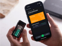 Blockstream Jade Plus, Bitcoin Hardware Wallet, Lunar Silver