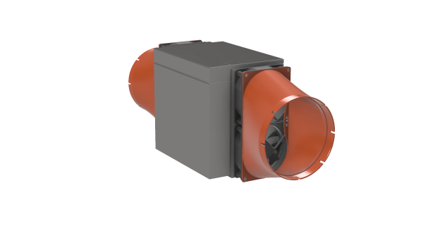 Lüfterhaube für 8" AC Infinity Lüfter, für Antrminer S21+ / PRO / XP