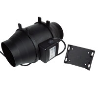 Axial-Rohrventilator mit Drehzahlregler, 8 Zoll (200 mm)
