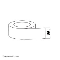 Alu-Klebeband schwarz bis 120 °C, 50 m
