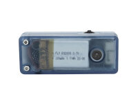 Blockstream Jade, Bitcoin Hardware Wallet, Transparent Blau